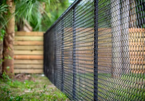 All About Vinyl-Coated Chain Link Fencing