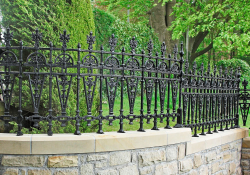 Ornamental Metal Fence with Scrollwork: Enhancing the Aesthetics of Your Property