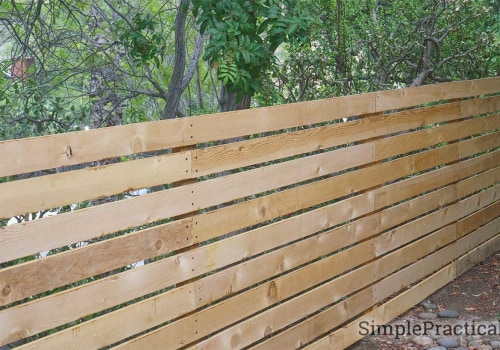 All You Need to Know About Horizontal Cedar Slat Fence