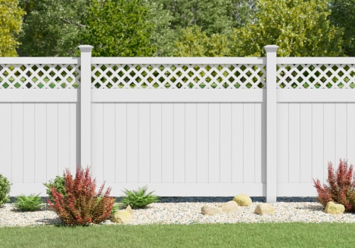 Vinyl privacy fence with lattice top: A Comprehensive Guide